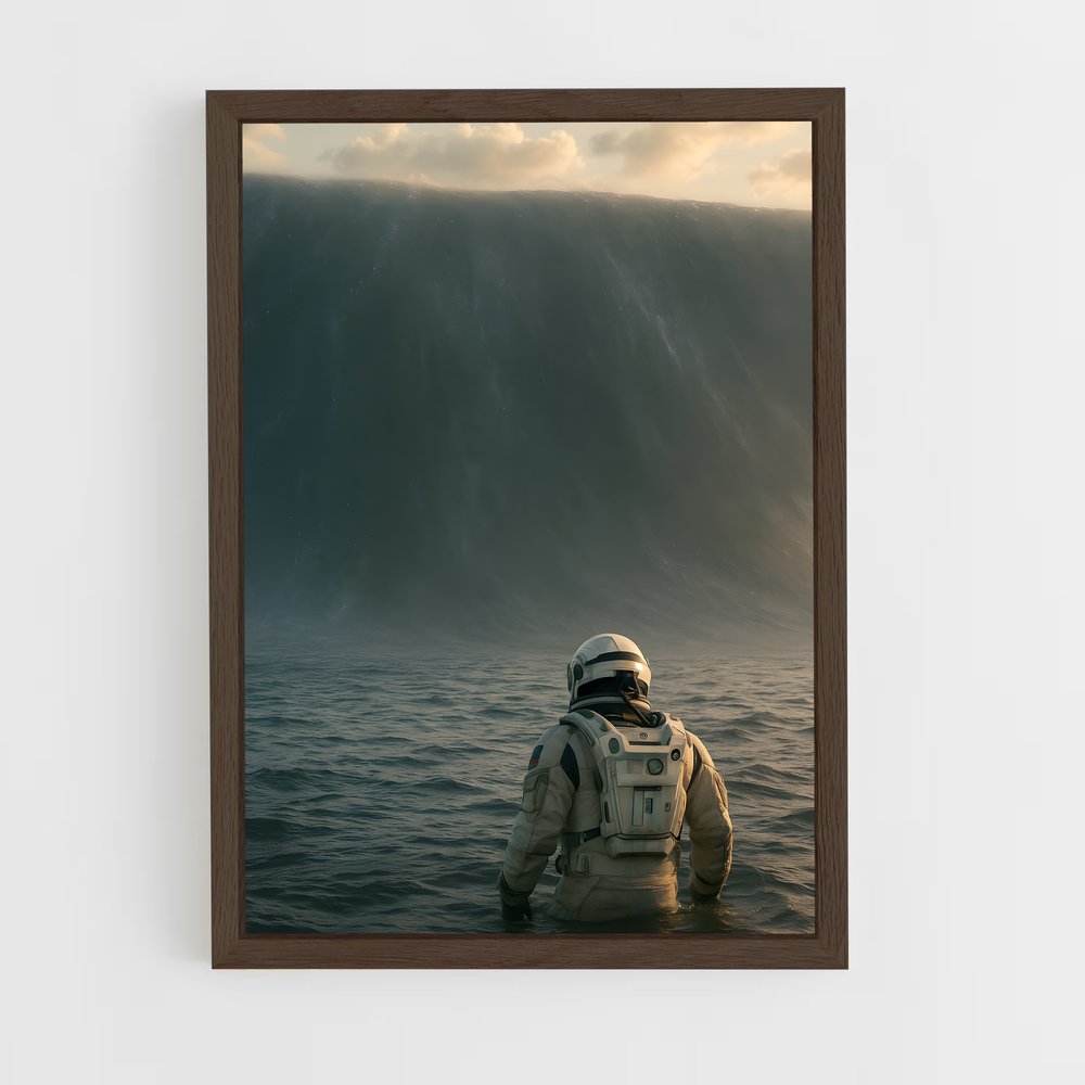 Poster art envoûtant d'Interstellar – affiche Art spatial (vue 5)